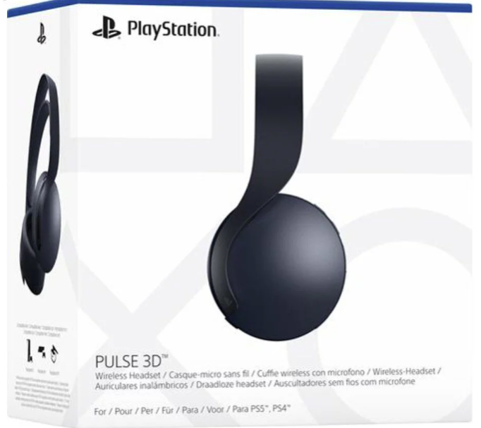 PlayStation 5 PULSE 3D Wireless Headset (Midnight Black)