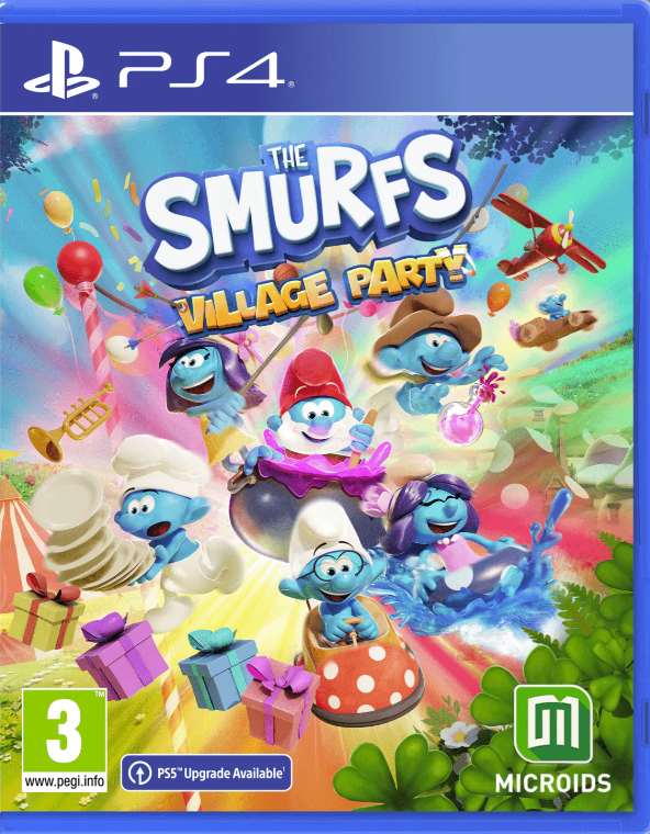 PS4 The Smurfs: Village Party (CHI/ENG) [EU Version]